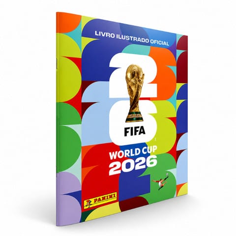 Kit Álbum Copa Do Mundo FIFA 2026 Brochura + 7/21/35/70 Figurinhas Pacotes Colecionáveis Originais